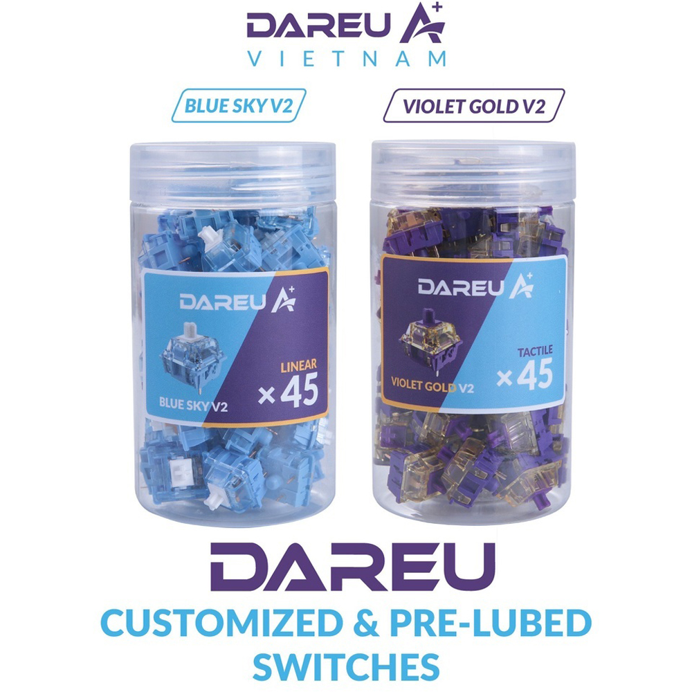 Bo_Switch_Phim_Co_DareU_Blue_Sky_V2_Linear_Violet_Gold_V2_Tactile_45_switch